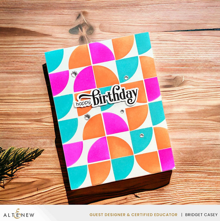 Stencil Modern Circles Builder Stencil Set (3 in 1)