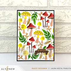 Stencil Mushroom Garden Layering Stencil Set (4 in 1)