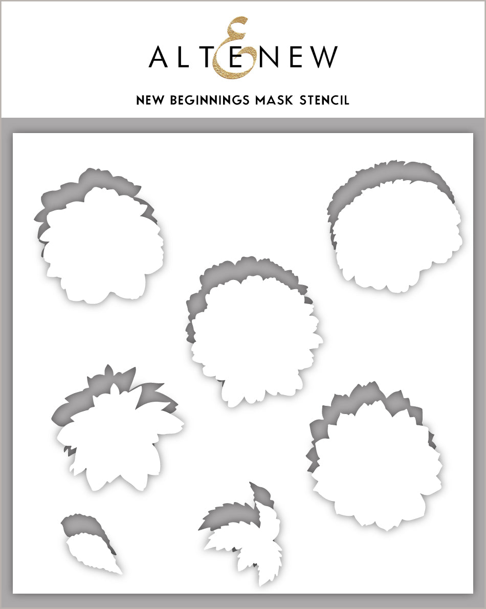Stencil New Beginnings Mask Stencil