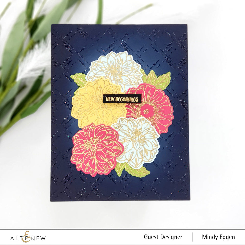 Stencil New Beginnings Mask Stencil