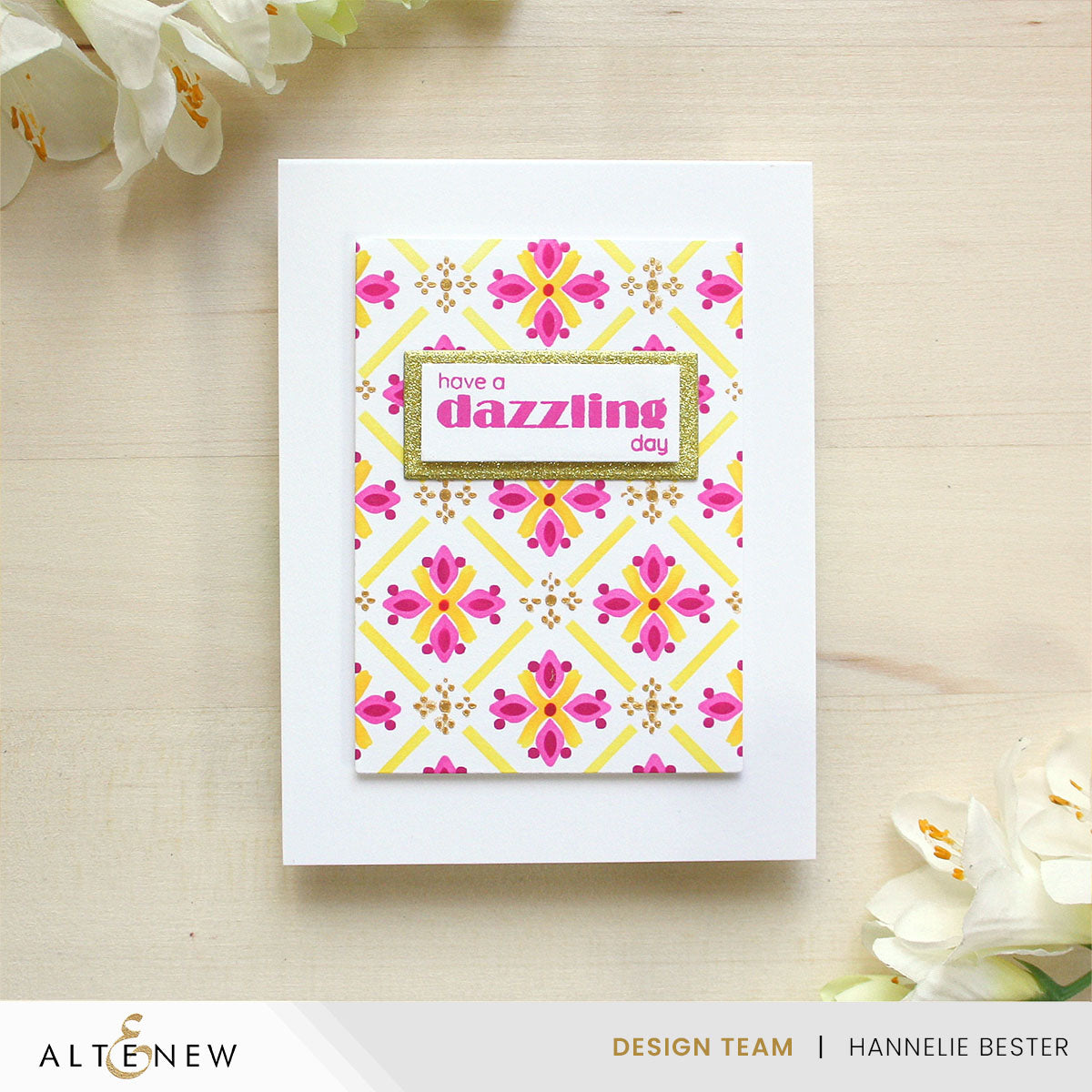 Stencil Patterned Petals Stencil Set (4 in 1)