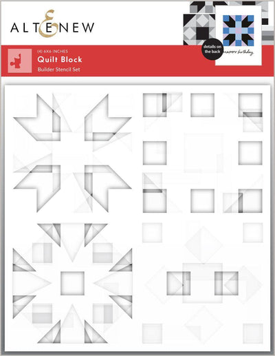 Stencil Quilt Block Builder Stencil Set (4 in 1)
