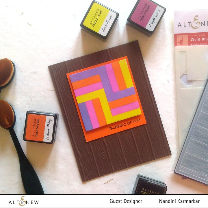 Stencil Quilt Block Builder Stencil Set (4 in 1)