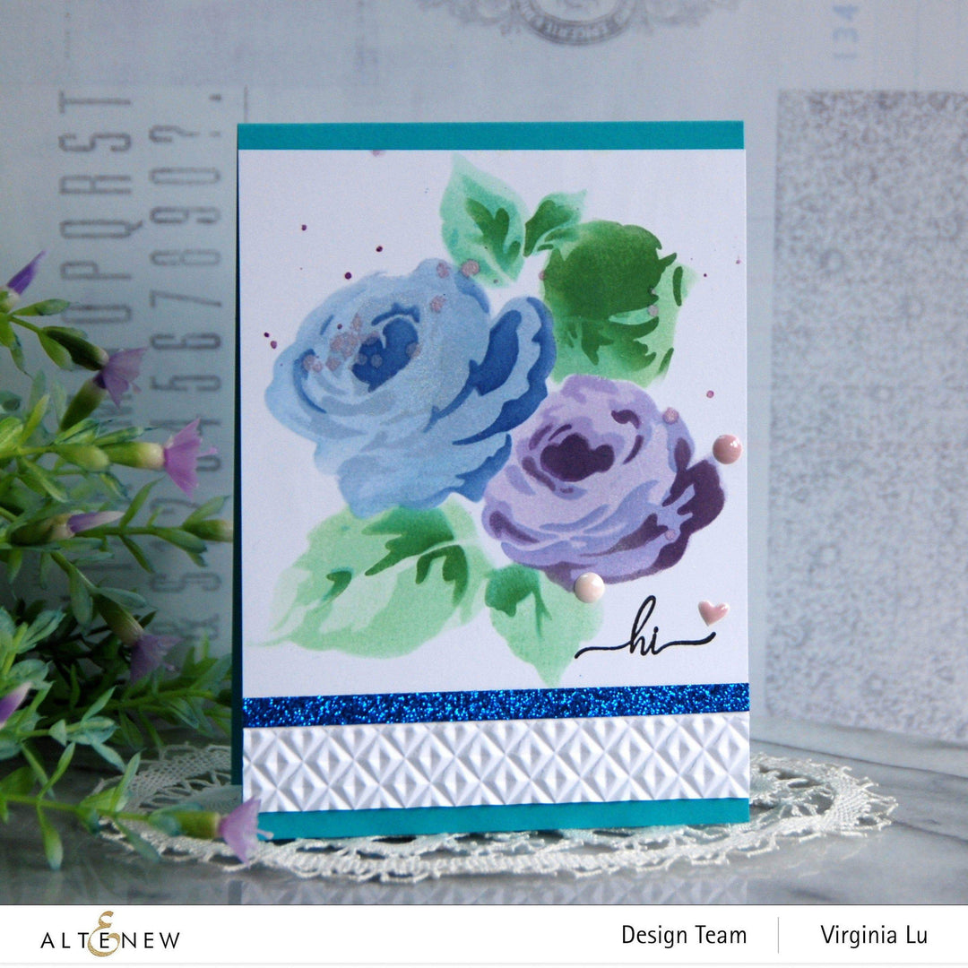 Stencil Rose Mellow Stencil Set (3 in 1)