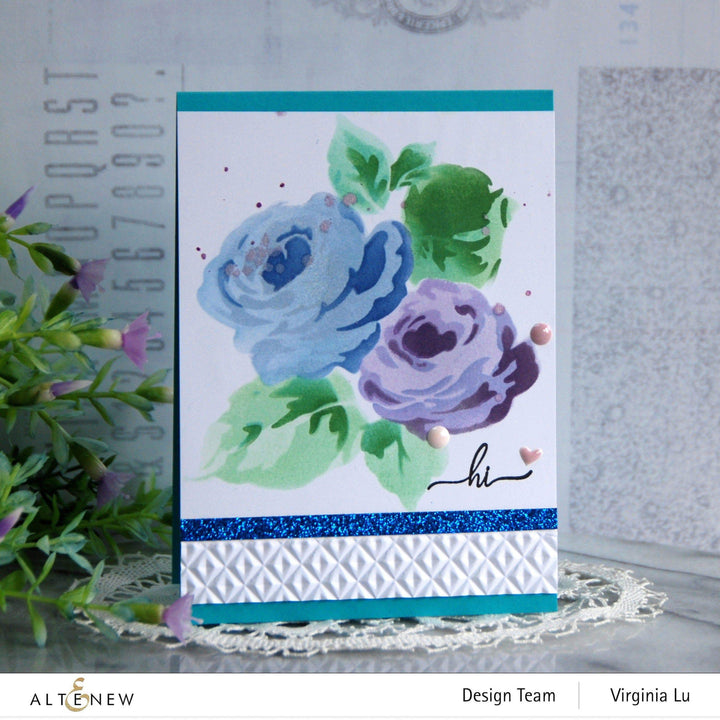 Stencil Rose Mellow Stencil Set (3 in 1)