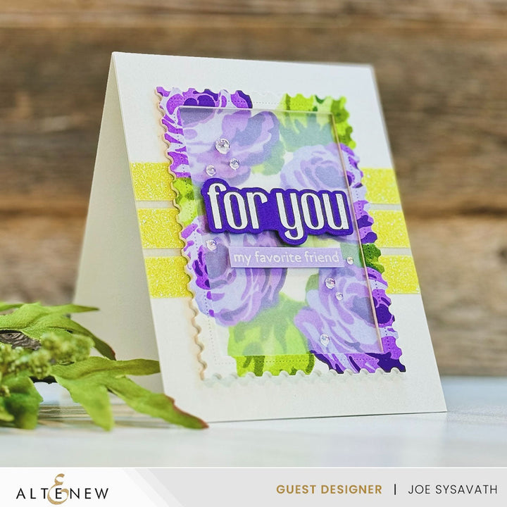 Stencil Rose Mellow Stencil Set (3 in 1)