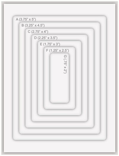 Stencil Rounded Rectangles Masks Stencil