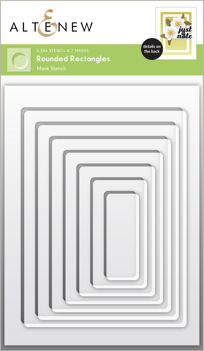 Stencil Rounded Rectangles Masks Stencil