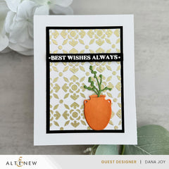 Stencil Serene Lattice Stencil