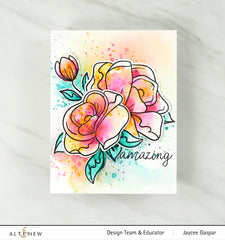 Stencil Simple Roses Mask Stencil