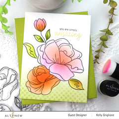 Stencil Simple Roses Mask Stencil