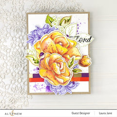 Stencil Simple Roses Mask Stencil