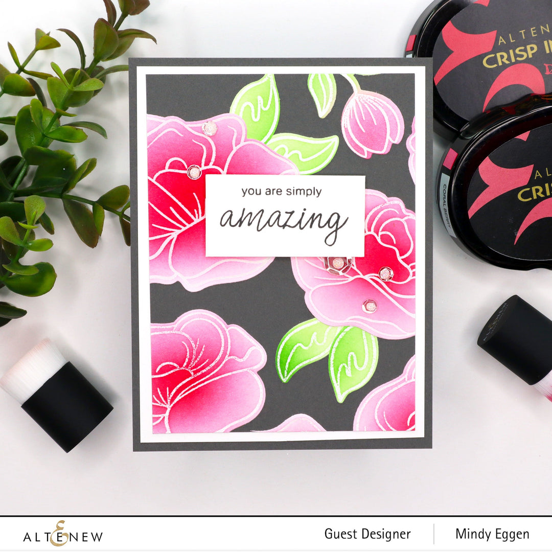 Stencil Simple Roses Mask Stencil