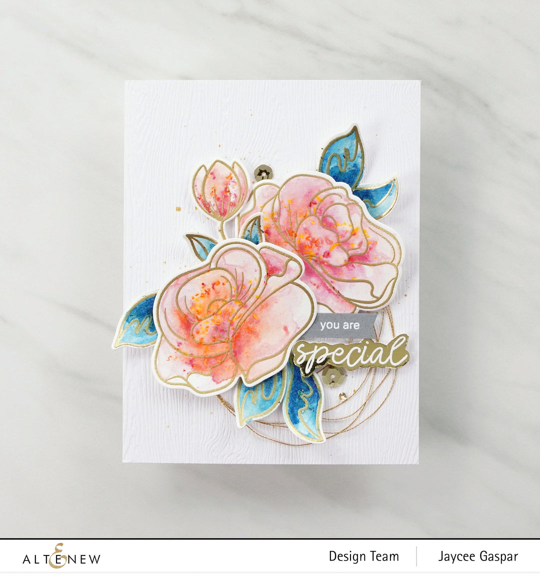 Stencil Simple Roses Mask Stencil