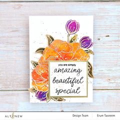 Stencil Simple Roses Mask Stencil