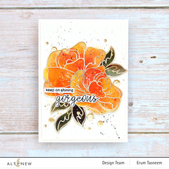 Stencil Simple Roses Mask Stencil