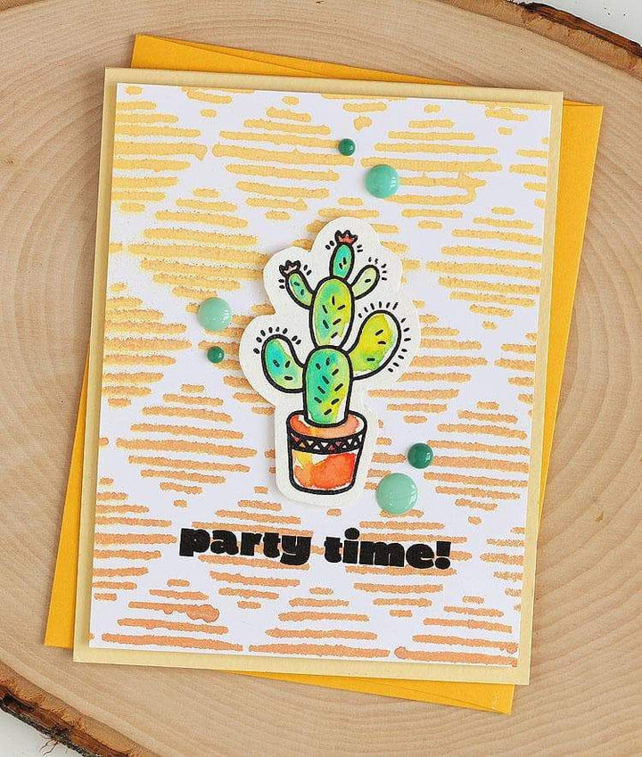 Stencil Sketched Lines Stencil