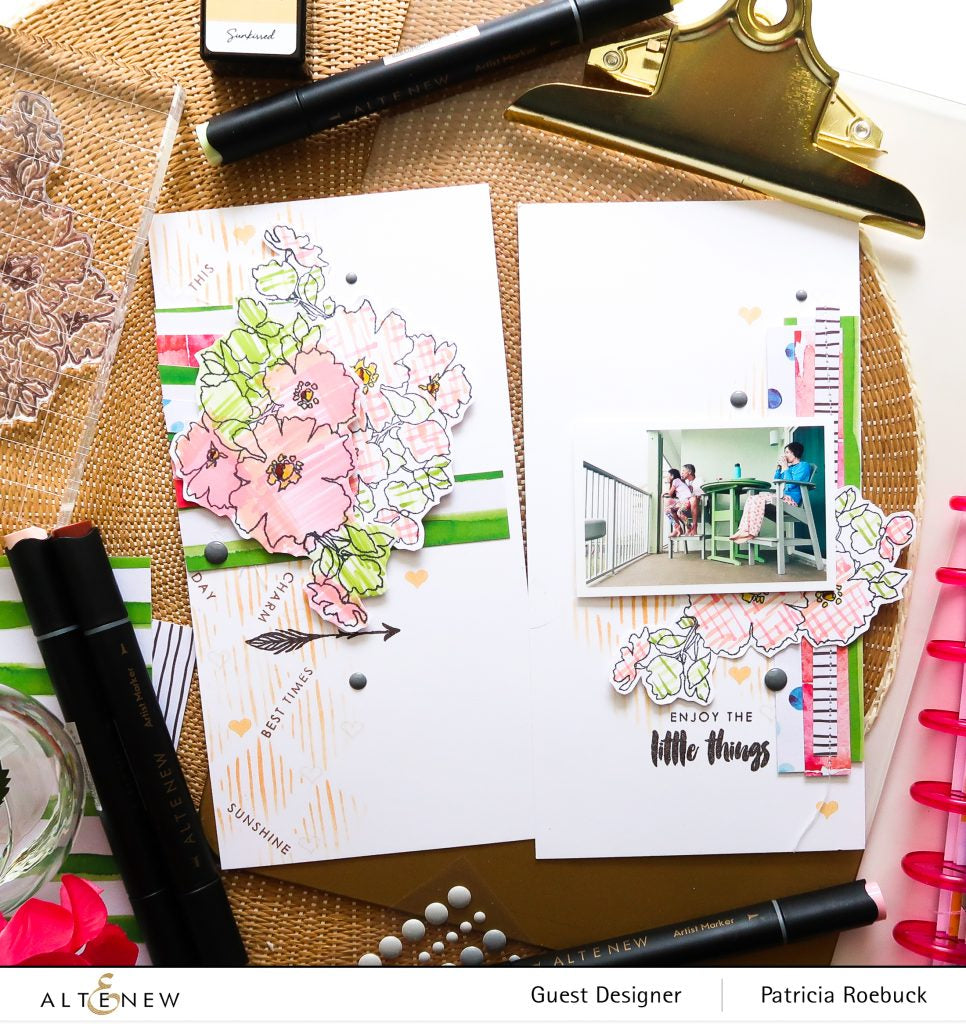 Stencil Sketched Lines Stencil