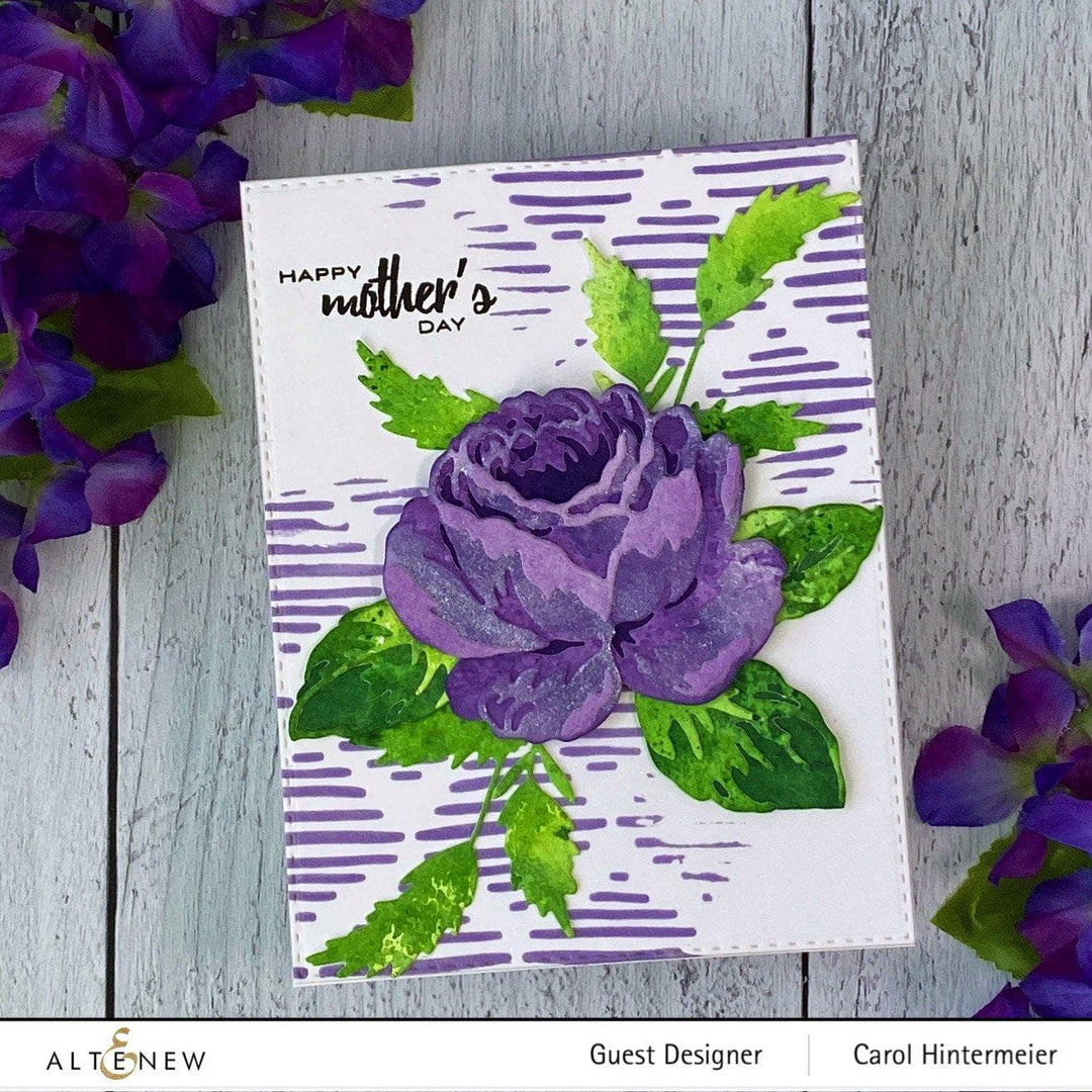 Stencil Sketched Lines Stencil