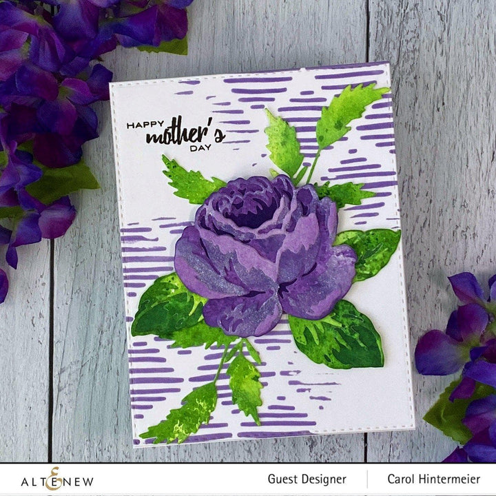 Stencil Sketched Lines Stencil