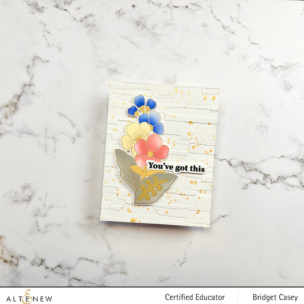 Stencil Spark Joy: Decorative Flowers