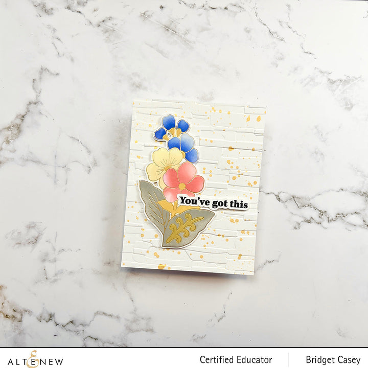 Stencil Spark Joy: Decorative Flowers