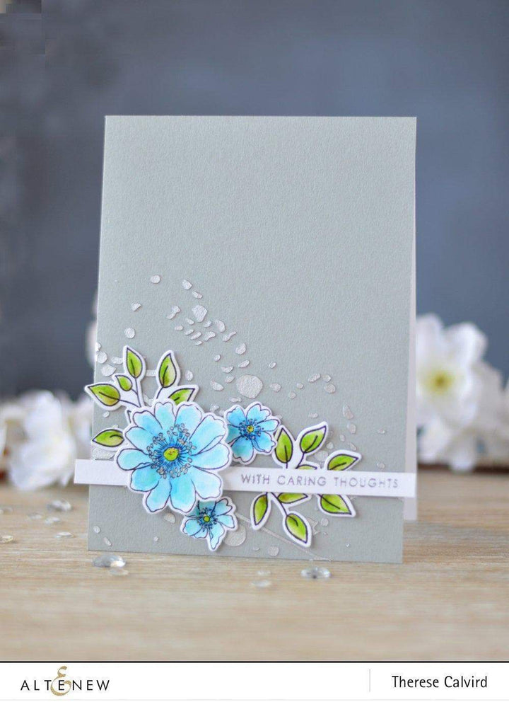 Stencil Splatter Stencil