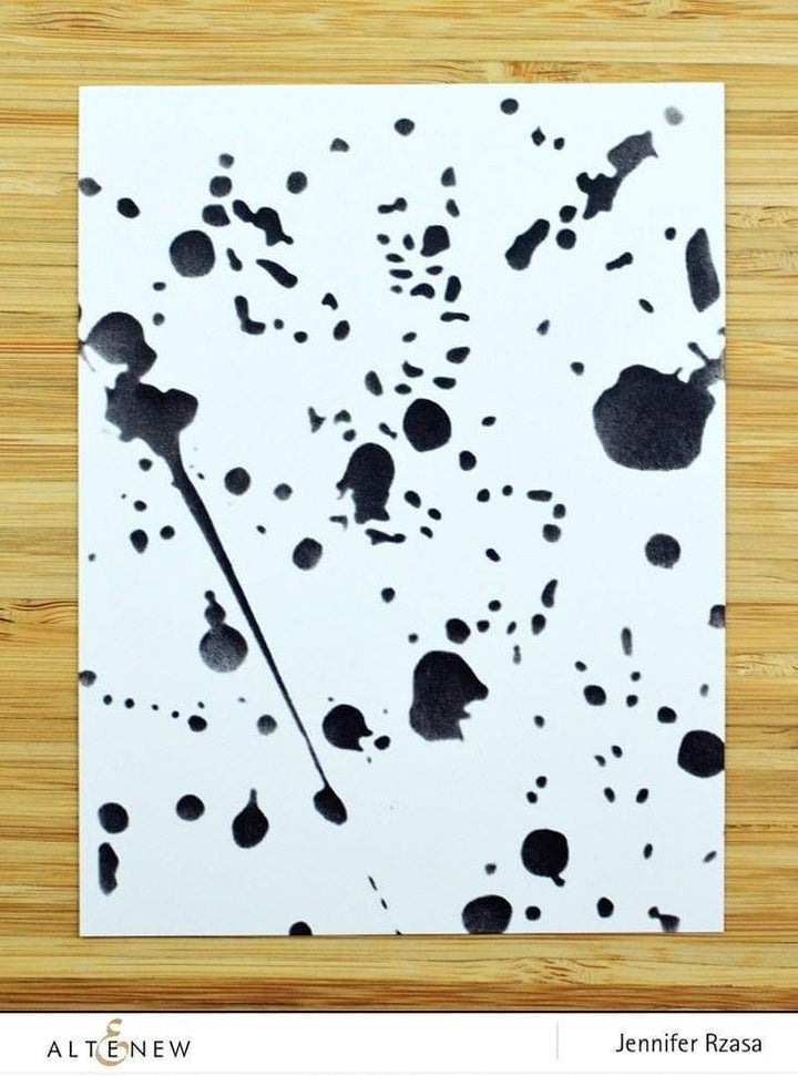 Stencil Splatter Stencil