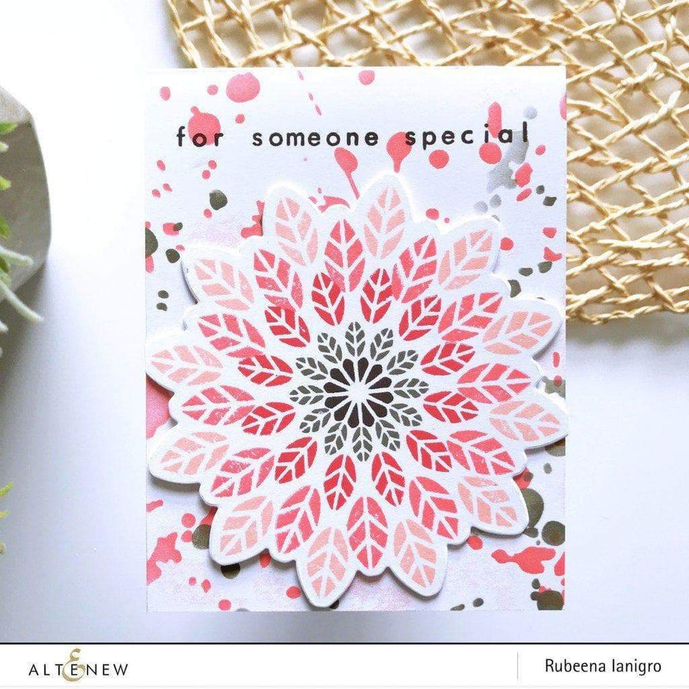 Stencil Splatter Stencil