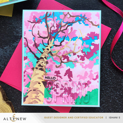 Stencil Stencil Art: Aspen Sky Layering Stencil Set (6 in 1)
