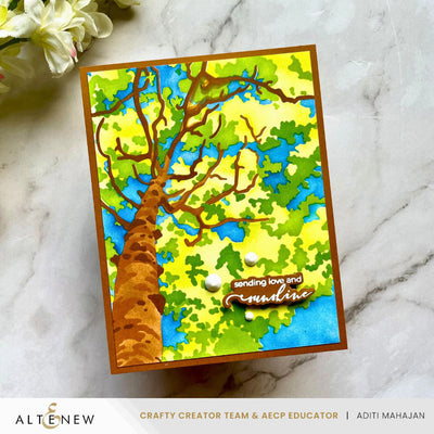 Stencil Stencil Art: Aspen Sky Layering Stencil Set (6 in 1)