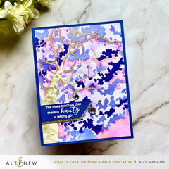Stencil Stencil Art: Aspen Sky Layering Stencil Set (6 in 1)