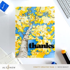 Stencil Stencil Art: Aspen Sky Layering Stencil Set (6 in 1)