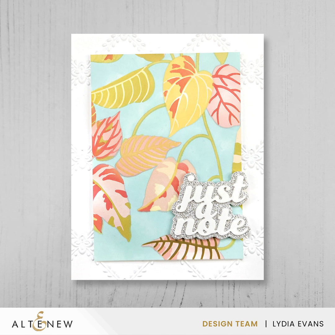 Stencil Stencil Art: Flourishing Vines Layering Stencil Set (6 in 1)