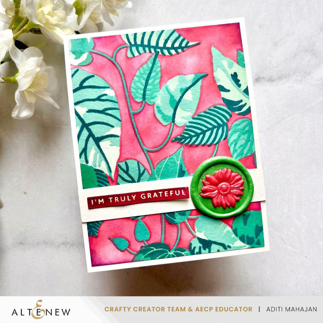 Stencil Stencil Art: Flourishing Vines Layering Stencil Set (6 in 1)