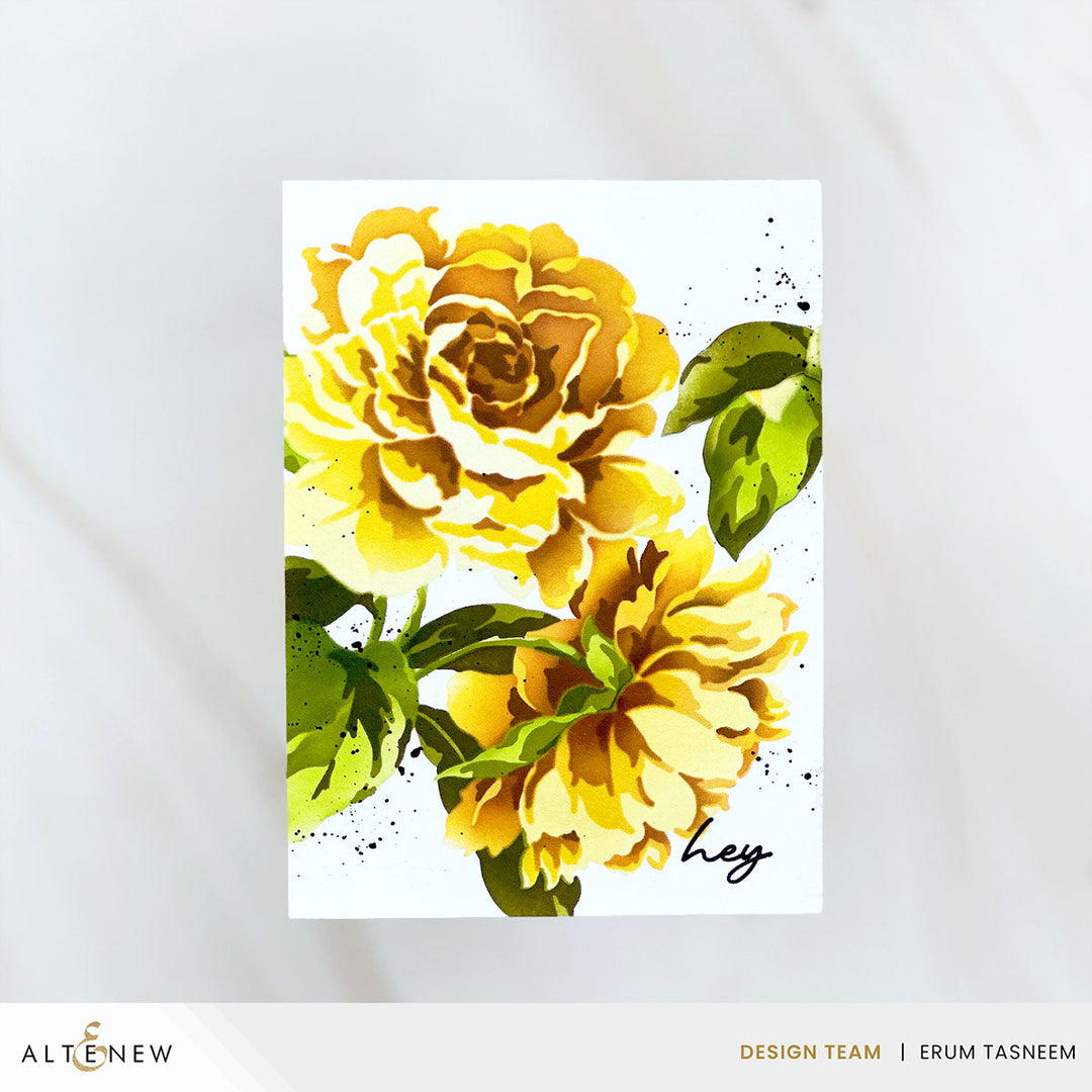 Stencil Stencil Art: Majestic Roses Layering Stencil Set (7 in 1)
