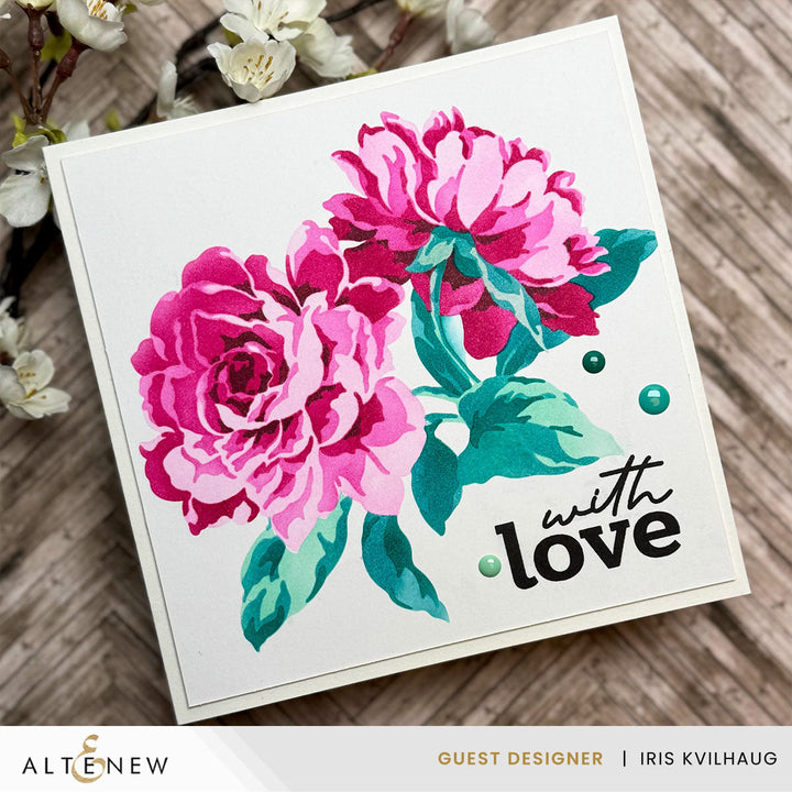 Stencil Stencil Art: Majestic Roses Layering Stencil Set (7 in 1)