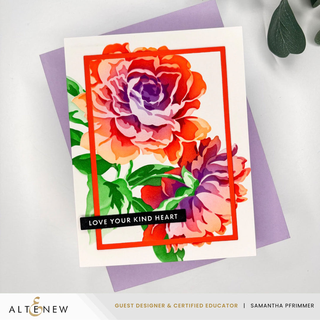 Stencil Stencil Art: Majestic Roses Layering Stencil Set (7 in 1)