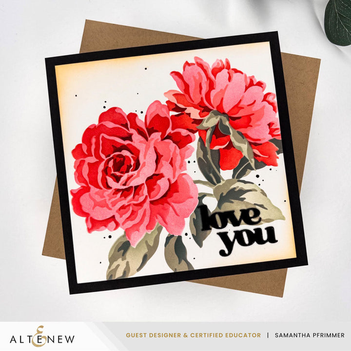 Stencil Stencil Art: Majestic Roses Layering Stencil Set (7 in 1)