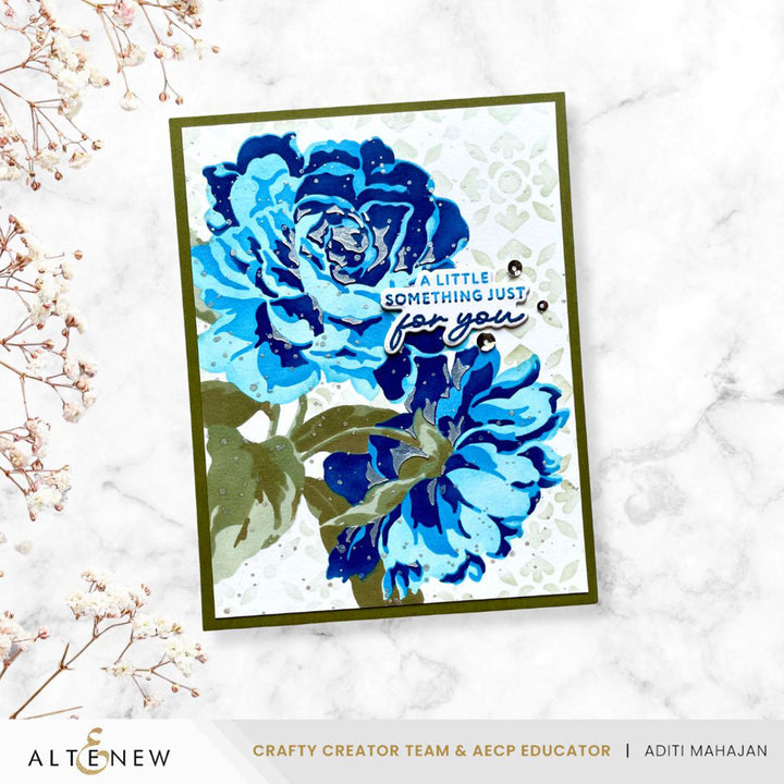 Stencil Stencil Art: Majestic Roses Layering Stencil Set (7 in 1)