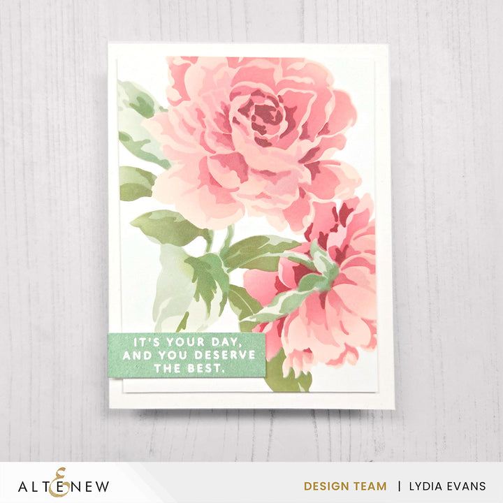 Stencil Stencil Art: Majestic Roses Layering Stencil Set (7 in 1)