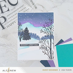 Stencil Stencil Art: Serene Landscapes Layering Stencil Set (6 in 1)