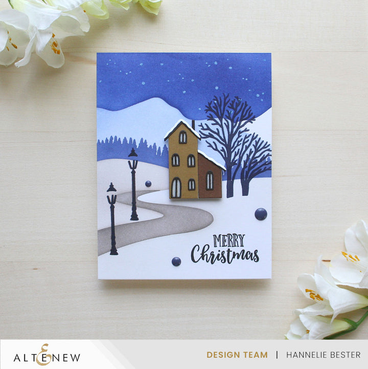 Stencil Stencil Art: Serene Landscapes Layering Stencil Set (6 in 1)