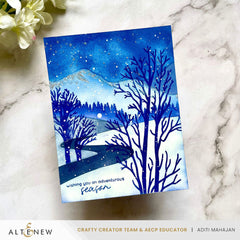 Stencil Stencil Art: Serene Landscapes Layering Stencil Set (6 in 1)