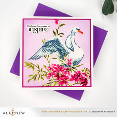 Stencil Stencil Art: Swan Serenade Layering Stencil Set (6 in 1)