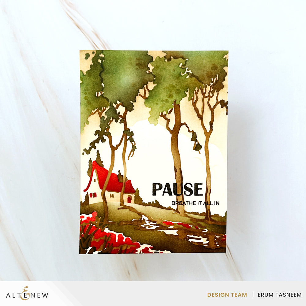 Stencil Stencil Art: Where Nature Meets Home Layering Stencil Set (6 in 1)