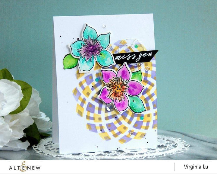 Stencil Sunburst Stencil