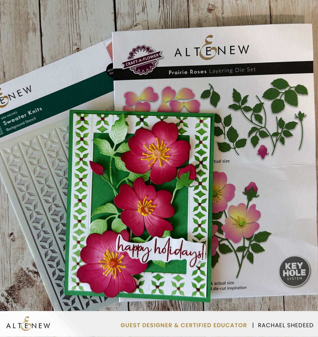 Stencil Sweater Knits Stencil