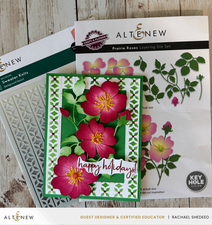 Stencil Sweater Knits Stencil