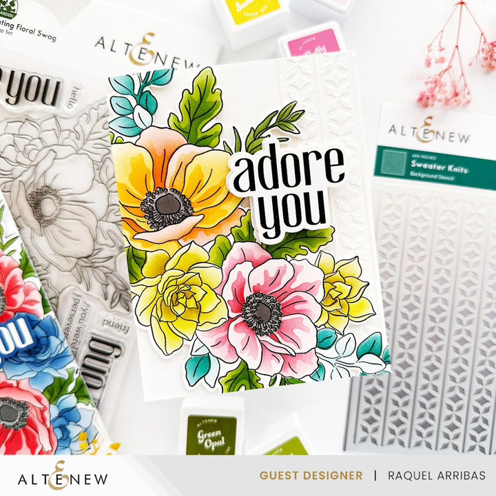 Stencil Sweater Knits Stencil